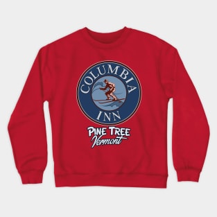 Columbia Inn - Pine Tree Vermont (no distress) Crewneck Sweatshirt